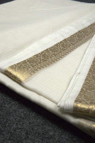 Than Kota check Cotton Jacquard Border