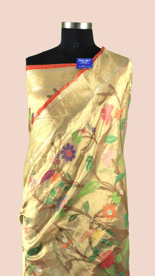 Pure Tissue Handloom Banarasi Saree