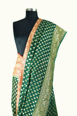 Pure Banarasi Handloom Georgette Saree