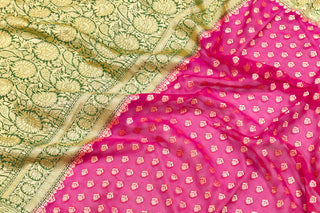 Pure Banarasi Handloom Georgette Saree