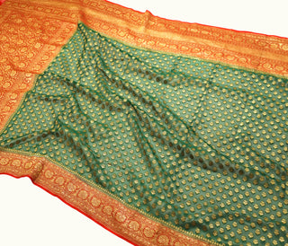 Pure Banarasi Handloom Georgette Saree