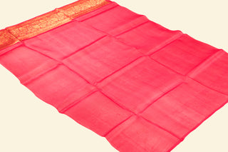 Pure Organza Handloom Banarasi Saree