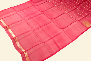 Pure Organza Handloom Banarasi Saree