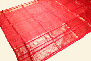 Pure Organza Handloom Banarasi Saree