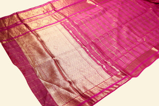 Pure Organza Handloom Banarasi Saree