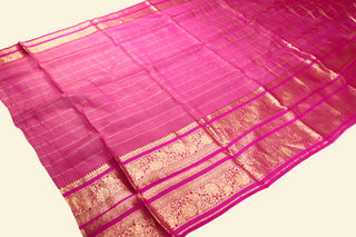 Pure Organza Handloom Banarasi Saree