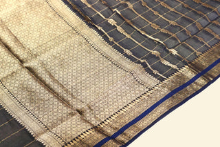 Pure Organza Handloom Banarasi Saree