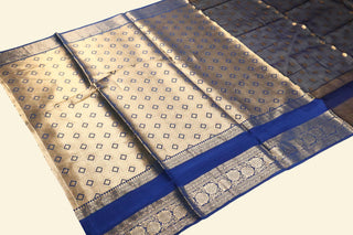 Pure Organza Handloom Banarasi Saree