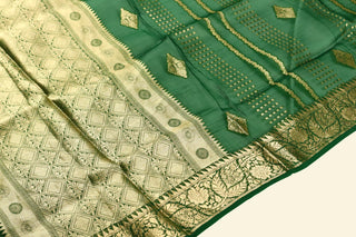 Pure Organza Handloom Banarasi Saree