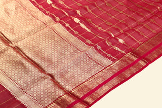 Pure Organza Handloom Banarasi Saree