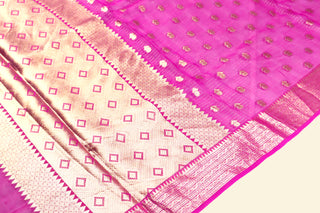 Pure Organza Handloom Banarasi Saree