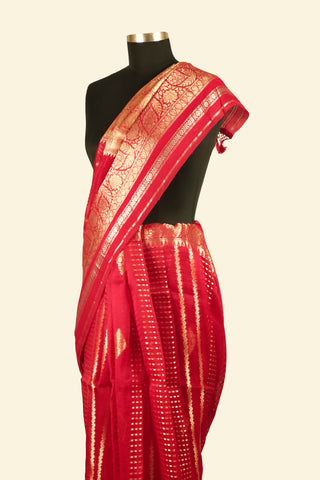 Pure Organza Handloom Banarasi Saree