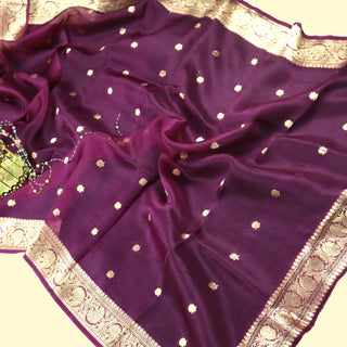 Pure Banarasi Organza Kadua Dupatta