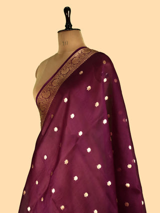 Pure Banarasi Organza Kadua Dupatta