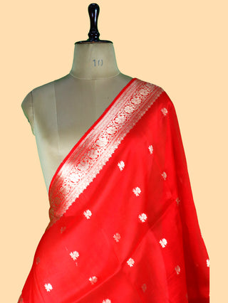 Pure Banarasi Organza Kadua Dupatta