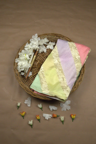 dupatta chiniya water crush color