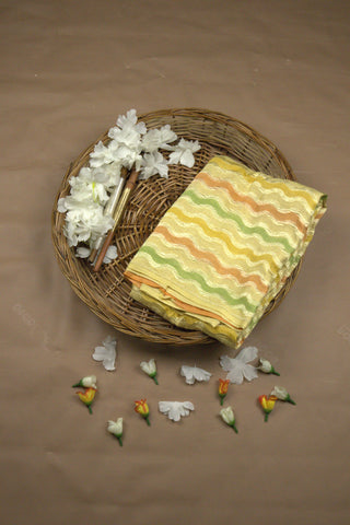 dupatta chiniya water crush color