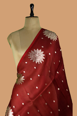 Pure Banarasi Organza Kadua Dupatta