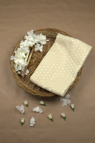 dupatta monga silver & water