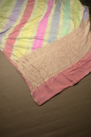 dupatta chiniya water crush color