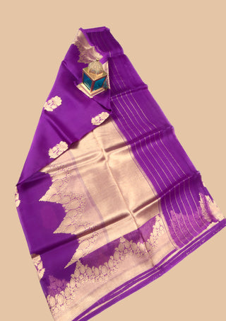 Pure Organza Banarasi Handloom Saree