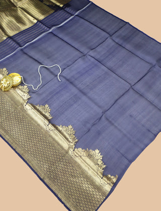 Pure Organza Banarasi Handloom Saree