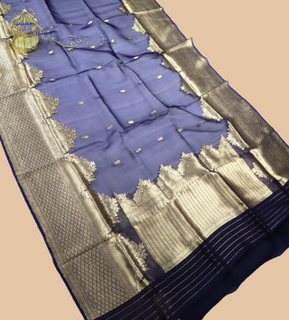 Pure Organza Banarasi Handloom Saree