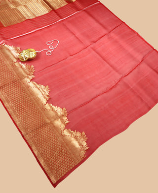 Pure Organza Banarasi Handloom Saree