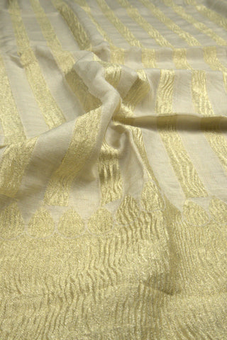 Dupatta Monga Silk Stripe