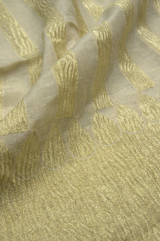 Dupatta Monga Silk Stripe
