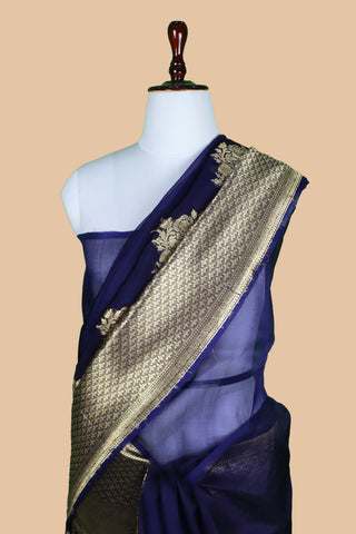 Pure Organza Banarasi Handloom Saree