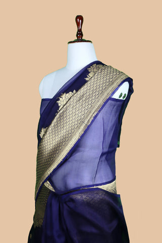 Pure Organza Banarasi Handloom Saree