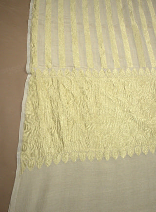 dupatta monga silk stripe pallu crush