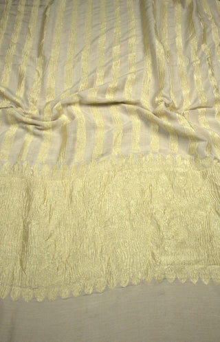 dupatta monga silk stripe pallu crush