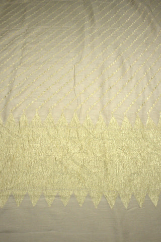 Dupatta Monga Silk Stripe