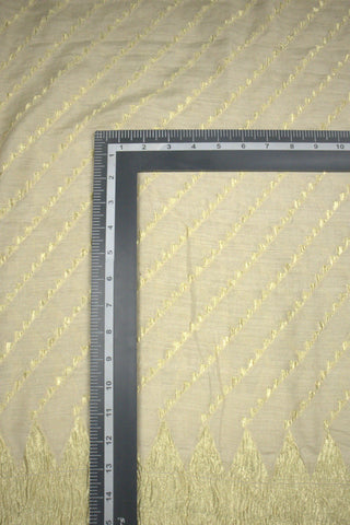 Dupatta Monga Silk Stripe
