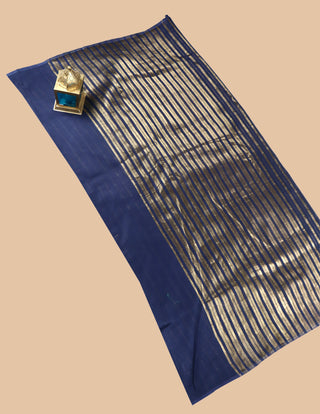 Pure Chanderi Stripe Saree