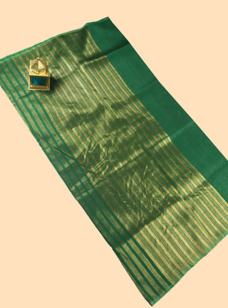 Pure Chanderi Stripe Saree