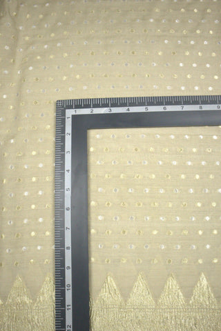 dupatta monga silver & water