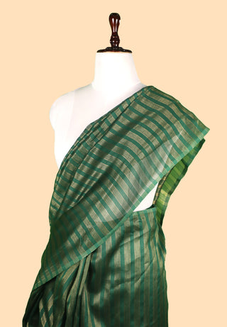 Pure Chanderi Stripe Saree