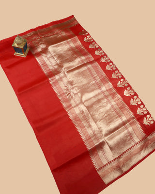 Pure Organza Banarasi Handloom Saree