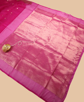 Pure Organza Banarasi Handloom Saree