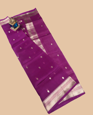 Pure Organza Banarasi Handloom Saree