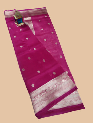 Pure Organza Banarasi Handloom Saree