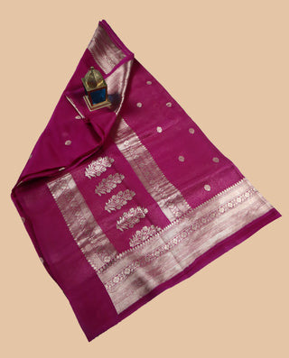 Pure Organza Banarasi Handloom Saree