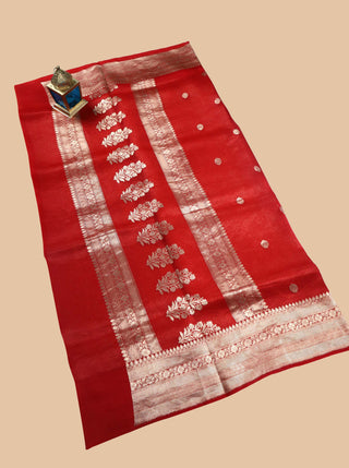 Pure Organza Banarasi Handloom Saree