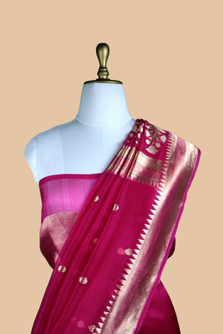 Pure Organza Banarasi Handloom Saree