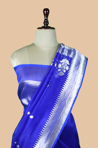 Pure Organza Banarasi Handloom Saree