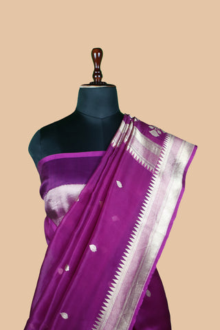 Pure Organza Banarasi Handloom Saree