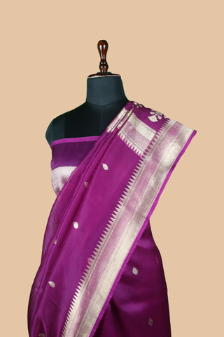 Pure Organza Banarasi Handloom Saree